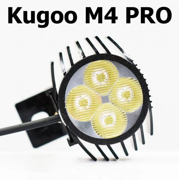 Фара для электросамоката Kugoo M4/M4 Pro, Max Speed со звуковым сигналом 12-80 В (Куго М4 Про, Макс