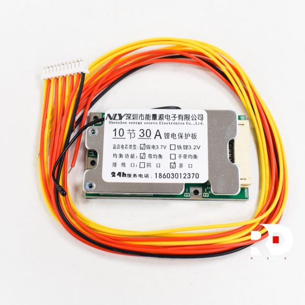 Плата bms 10s 30a (маленькая Kugoo s3)