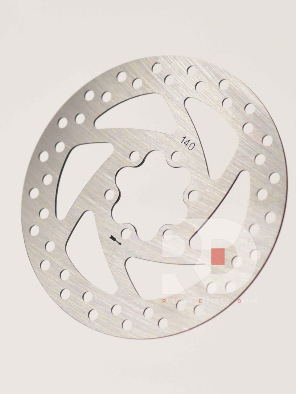 Тормозной диск R9 (1.9мм тощина) особо прочный 140 посадка 44 Тормозной диск R9 (1.9мм тощина) особо прочный 140 посадка 44