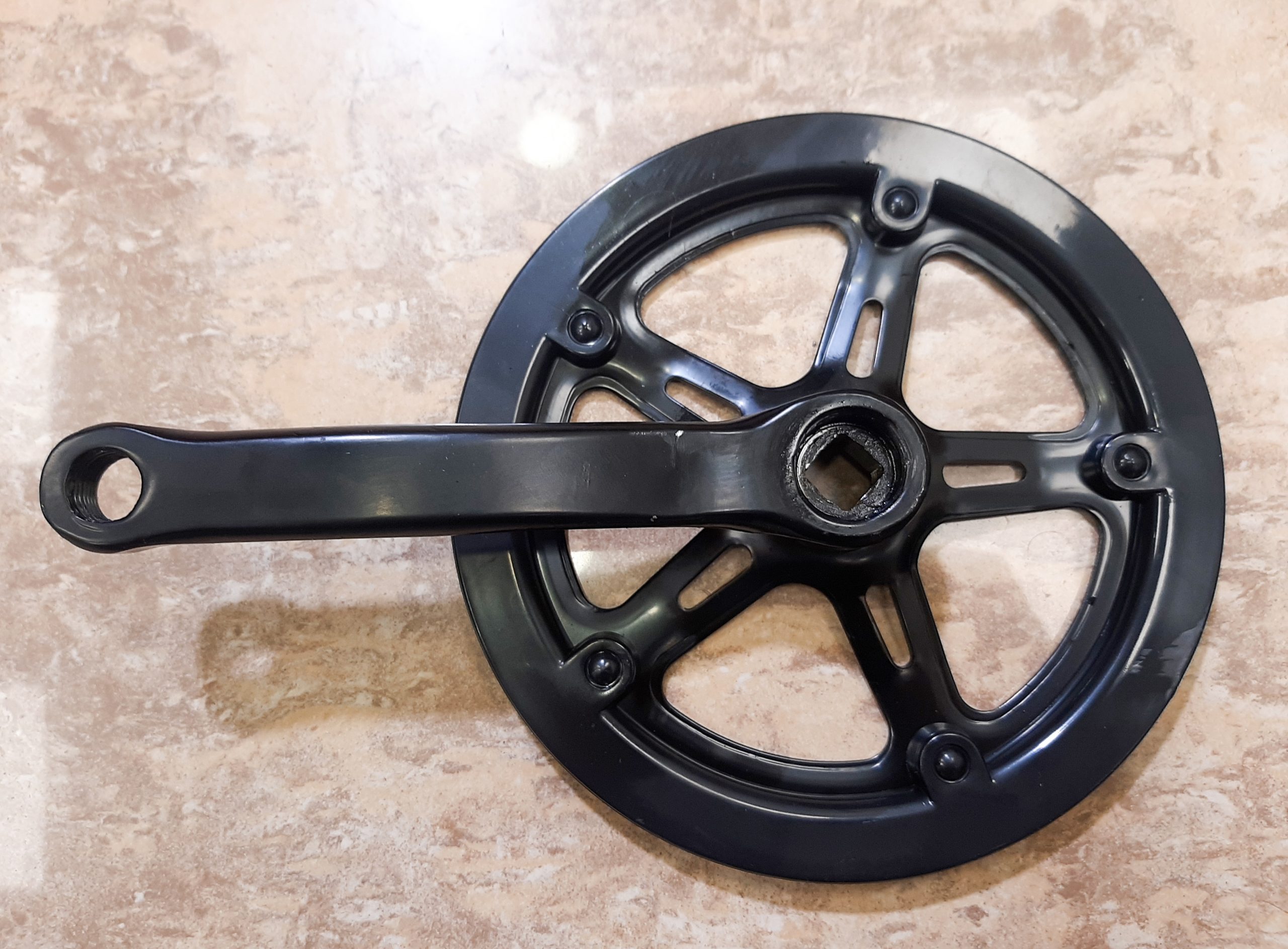 Шатун правый со звездой Kugoo V1 (Куго В1). Шатун правый со звездой Kugoo V1 (Куго В1).