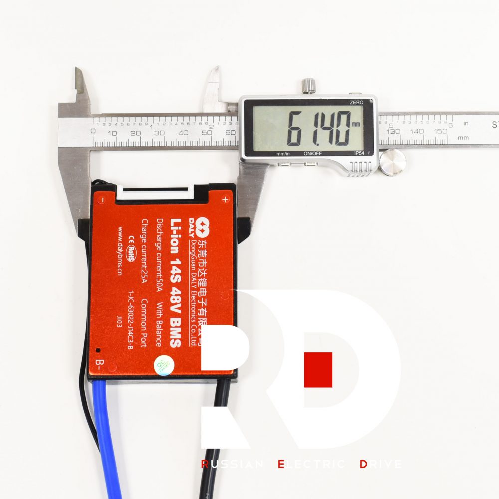 BMS Daly 14S 50A 82*62*16 мм симметричная с выравниванием