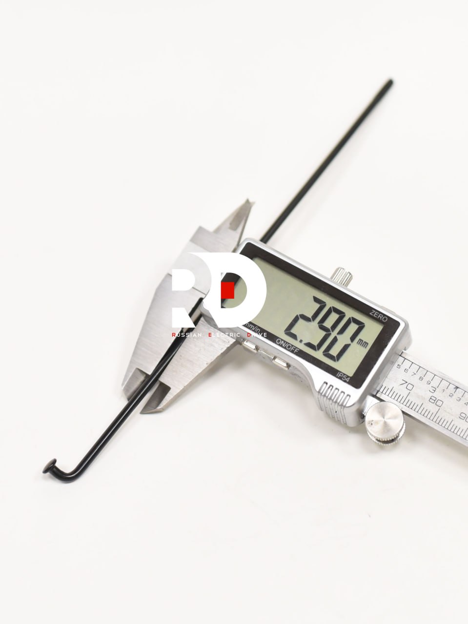 Велосипедные спицы 11G (2,9mm) 80 мм, черные Велосипедные спицы 11G (2,9mm) 80 мм, черные