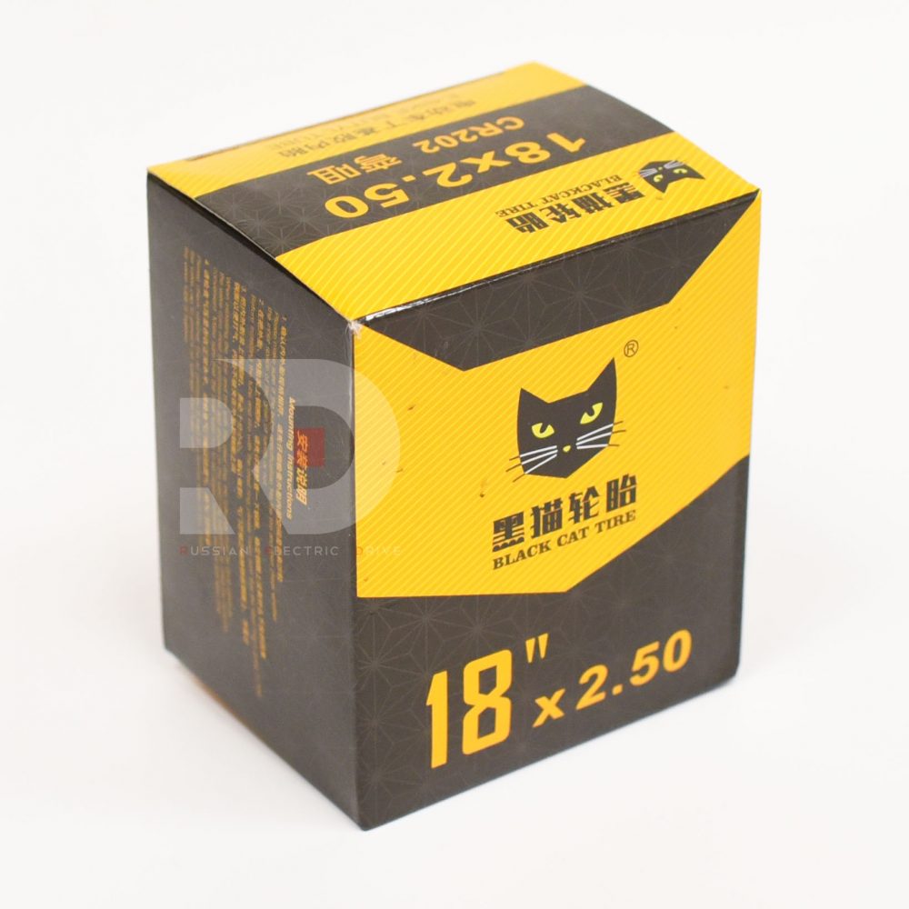 Камера 18*2,50 BLACK CAT Колхозник электровелосипед (Kugoo Kirin V3 Max)