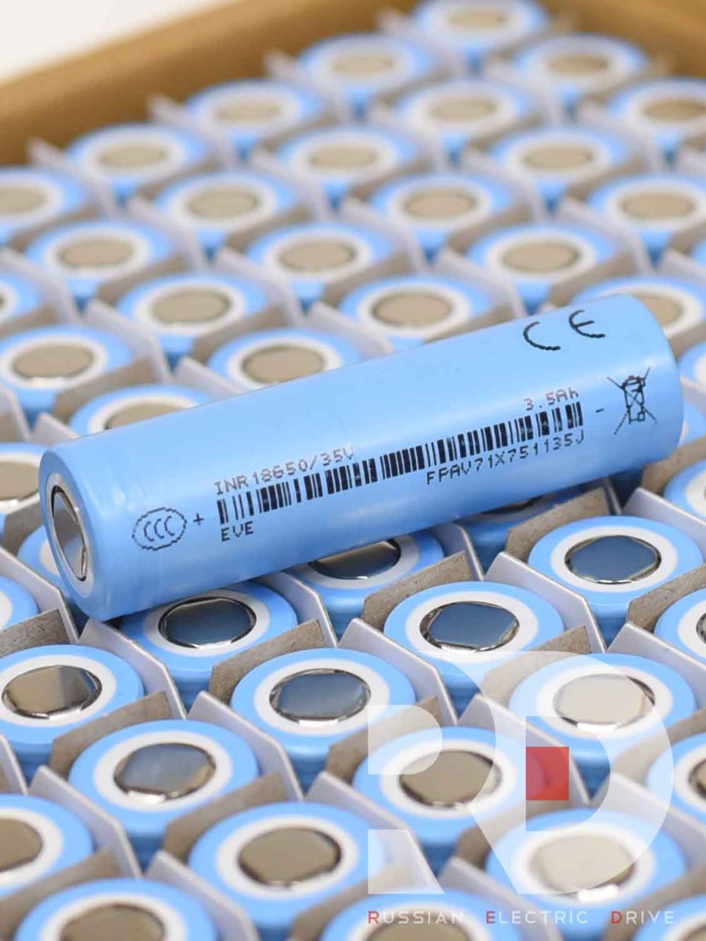 Элемент 18650 EVE 35V 3500mAh 2025год Rank V0