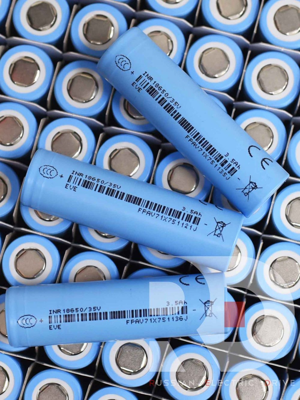 Элемент 18650 EVE 35V 3500mAh 2025год Rank V0