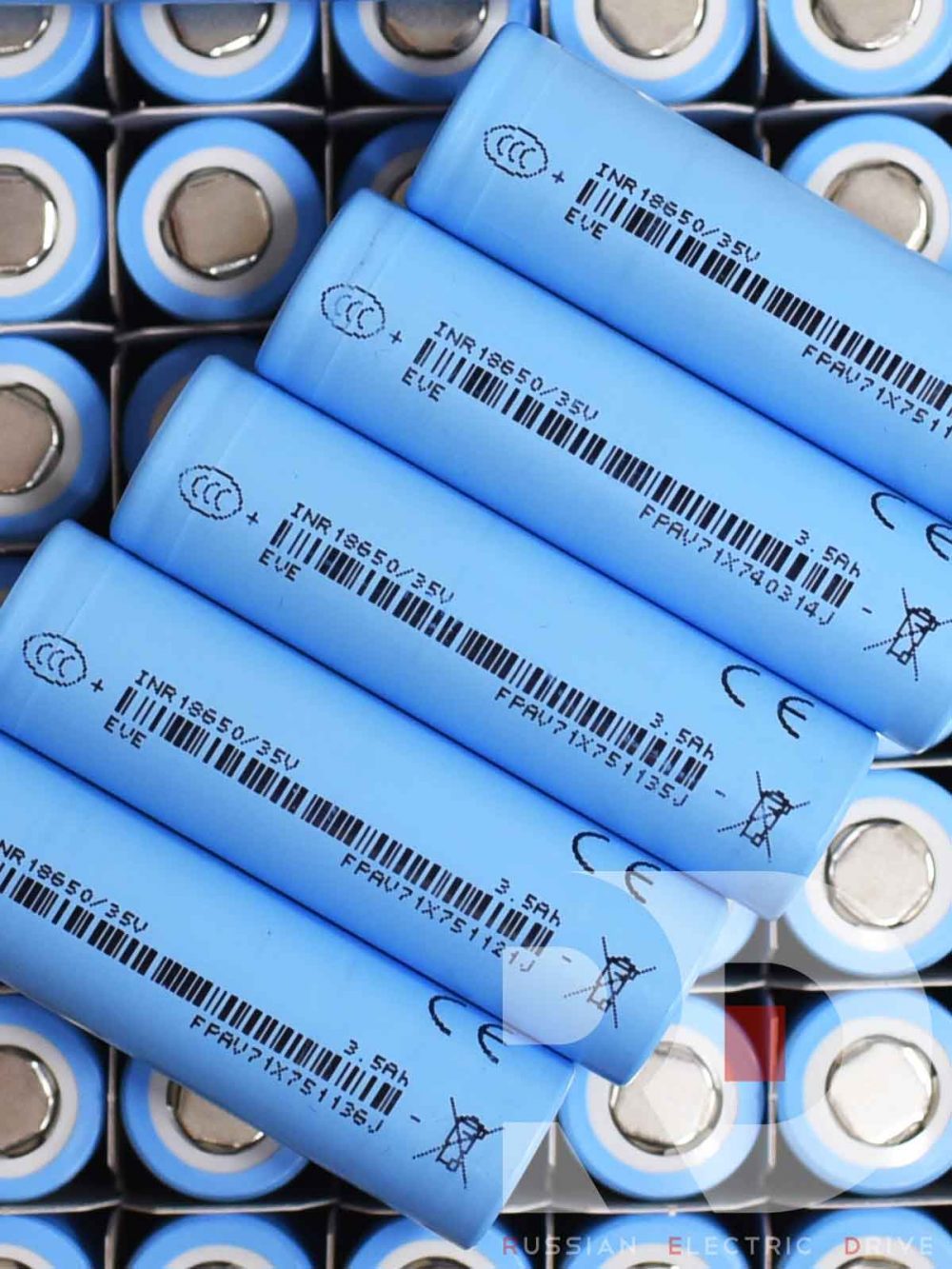 Элемент 18650 EVE 35V 3500mAh 2025год Rank V0