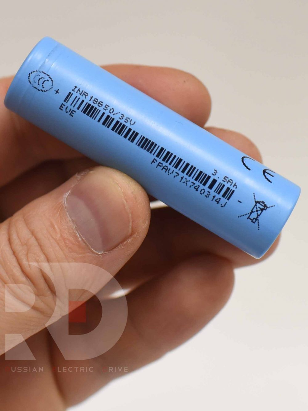 Элемент 18650 EVE 35V 3500mAh 2025год Rank V0