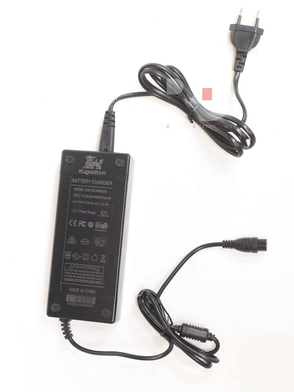 Зарядное устройство 54.6v 2a для Kugoo X1 (Куго Икс Один)