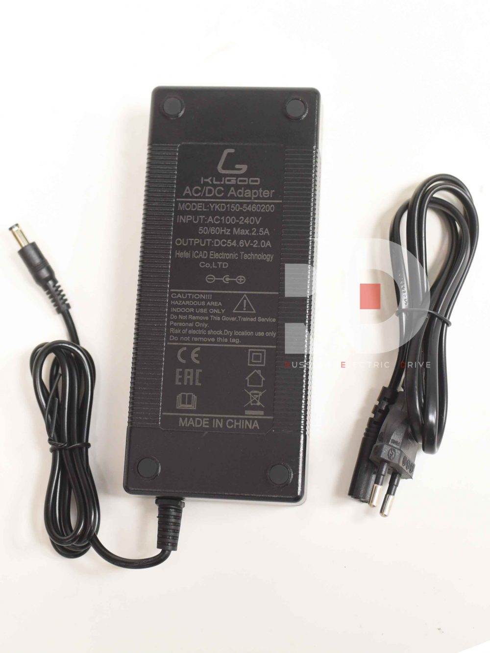 Зарядное устройство 54.6v 2a DC 5.5 2.5 Kugoo V3 (Куго В3)