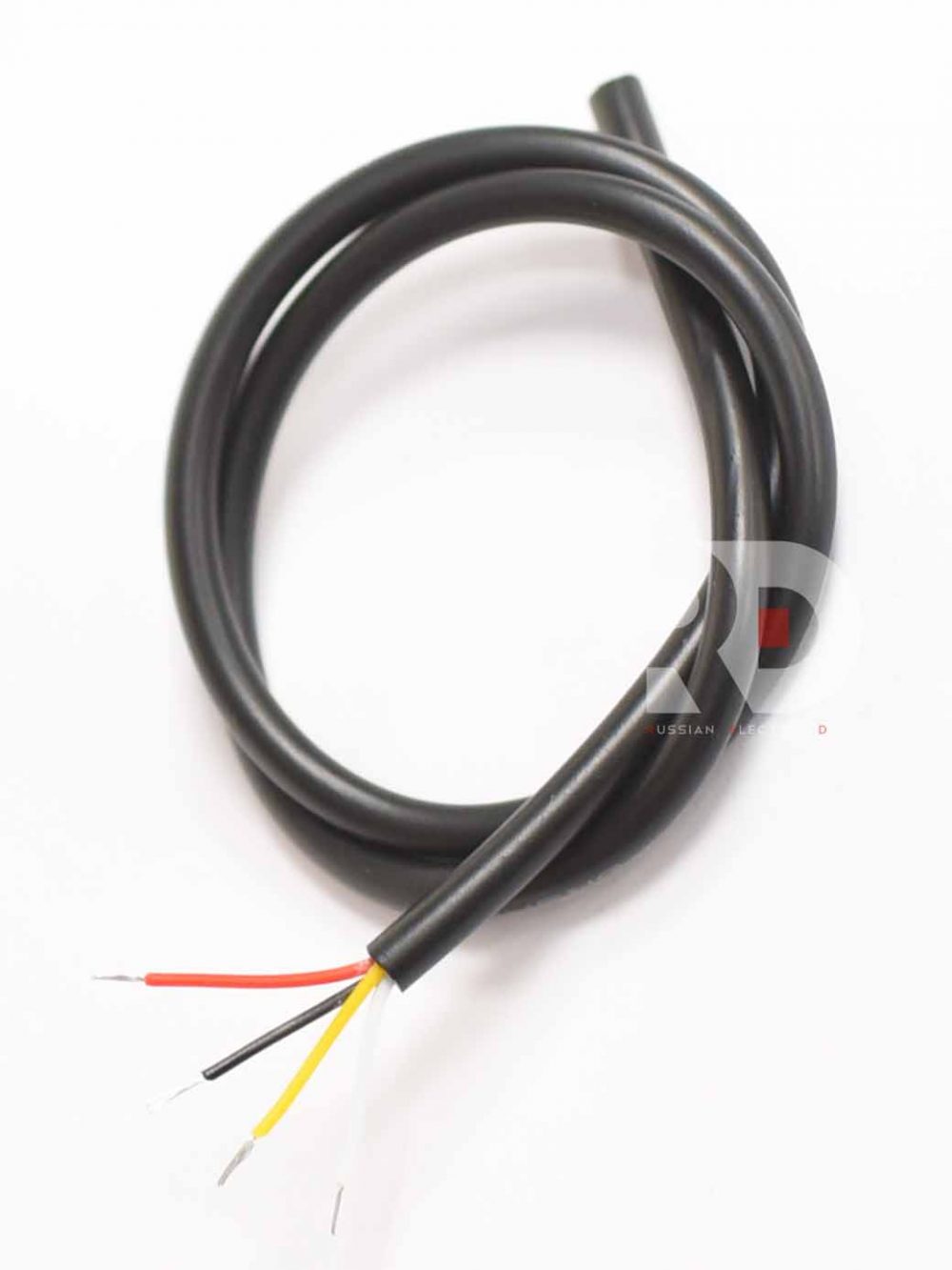 Провод 28 AWG ПВX 4 жилы (3.7mm внешний диаметр)