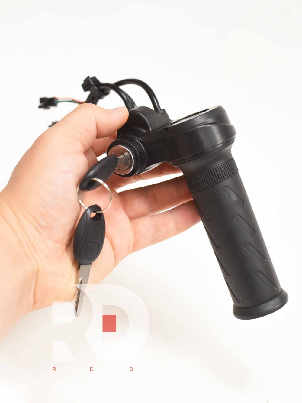 Ручка газа с ключем Kugoo V3 Pro + (Куго В3 Про Плюс)