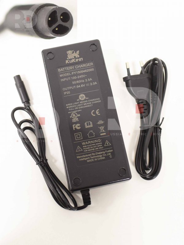 Зарядное устройство 54.6V2A Kugoo kirin G2 Pro