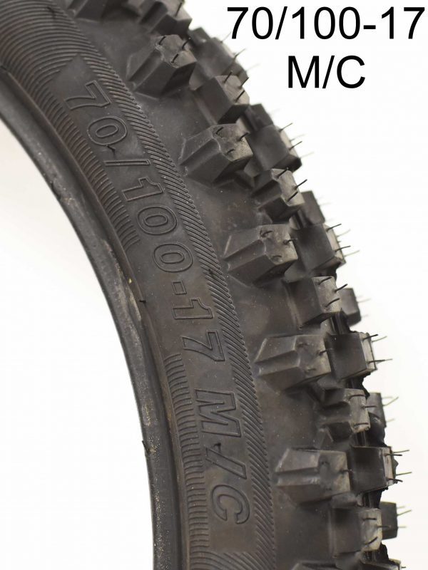 Покрышка задняя 70/100-17 M/C OFF Road Kugoo WISH 02 PRO (Куго Виш 02 про)