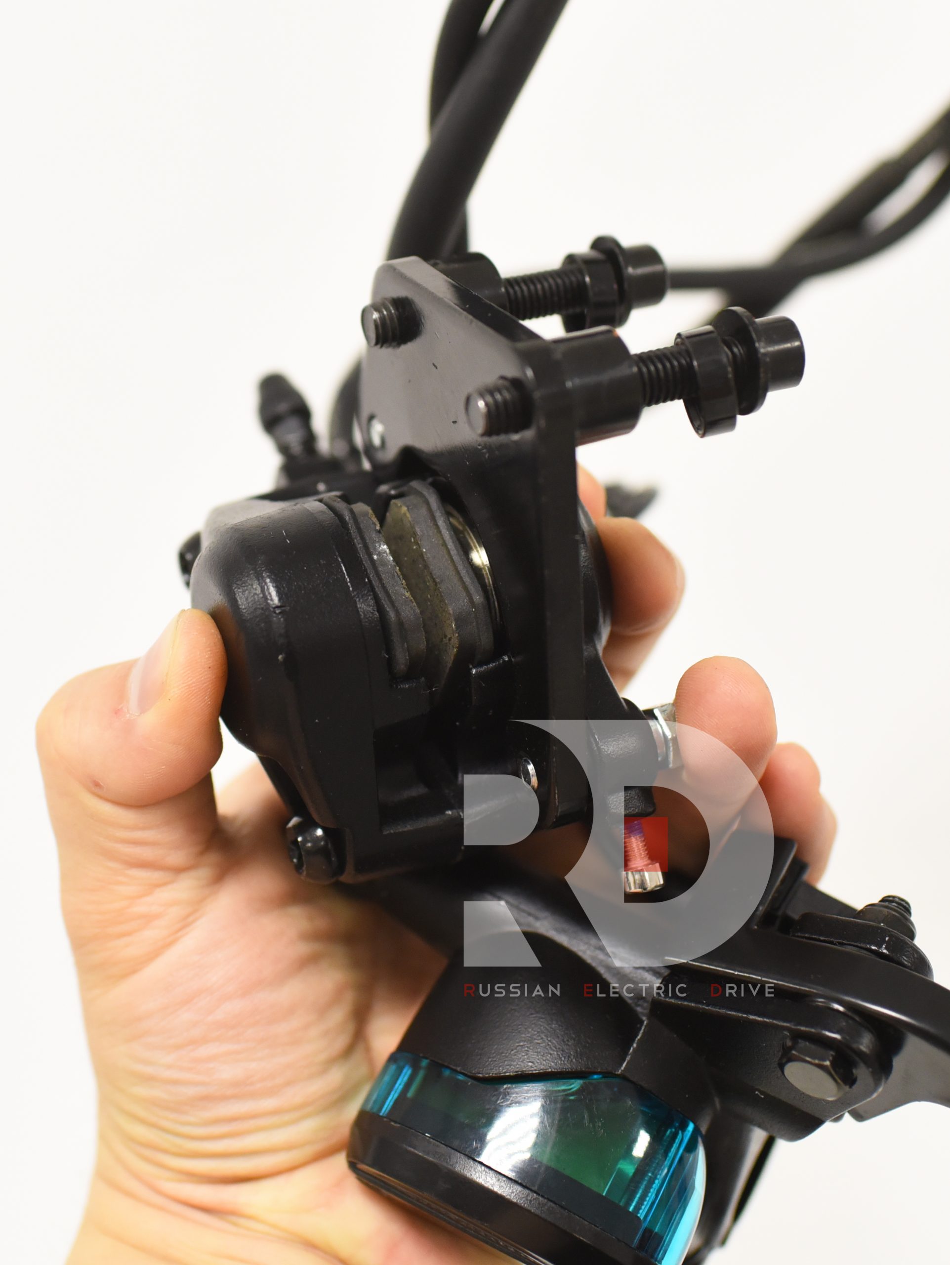 Передний тормоз в сборе Kugoo U5 (Куго Ю5) Передний тормоз в сборе Kugoo U5 (Куго Ю5)