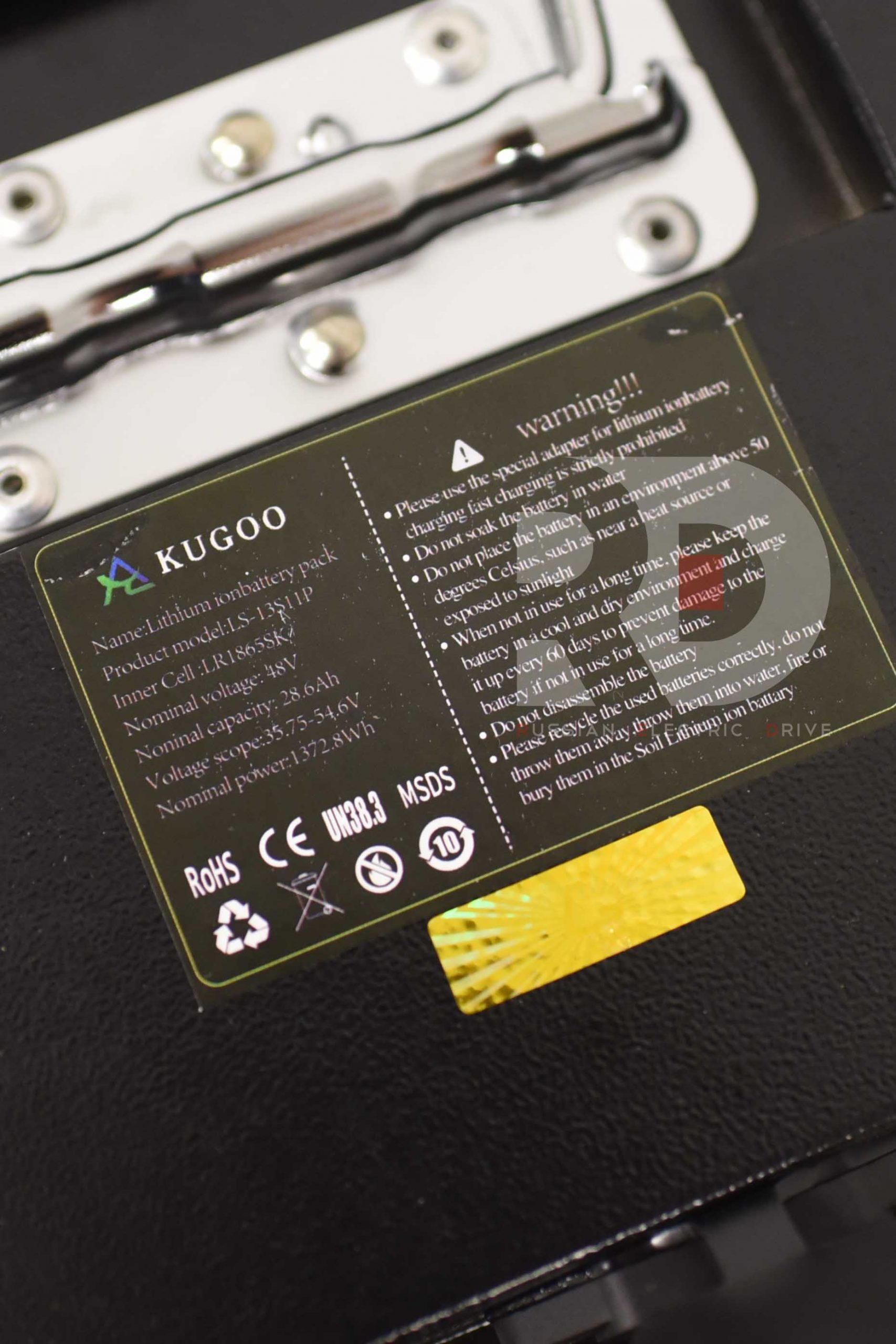 Аккумулятор 48v 28.6ah Kugoo EC 03 (Куго ЕС ноль три) Аккумулятор 48v 28.6ah Kugoo EC 03 (Куго ЕС ноль три)