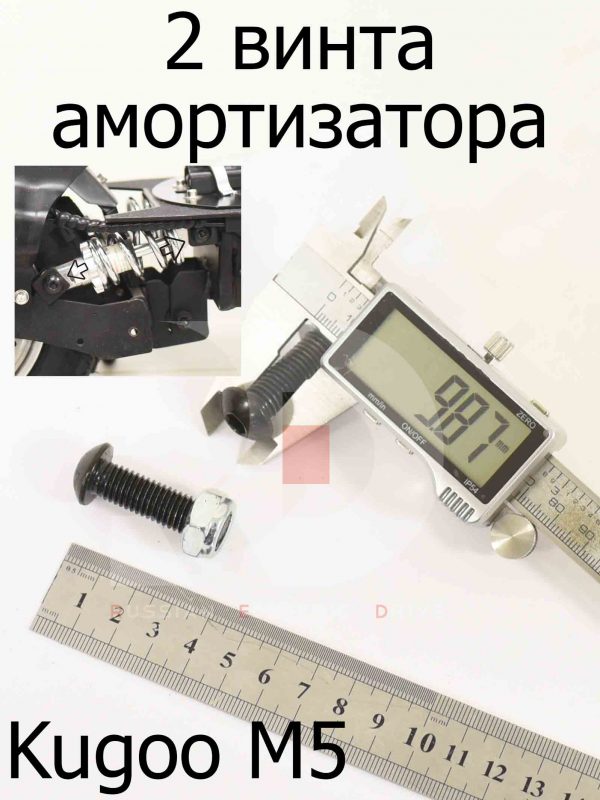 2 винта амортизатора Kugoo M5 (Куго М5)