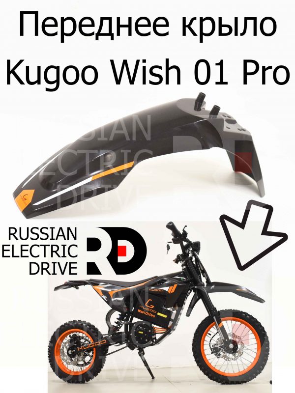 Переднее крыло Kugoo Wish 01 Pro (Куго Виш 01 Про)