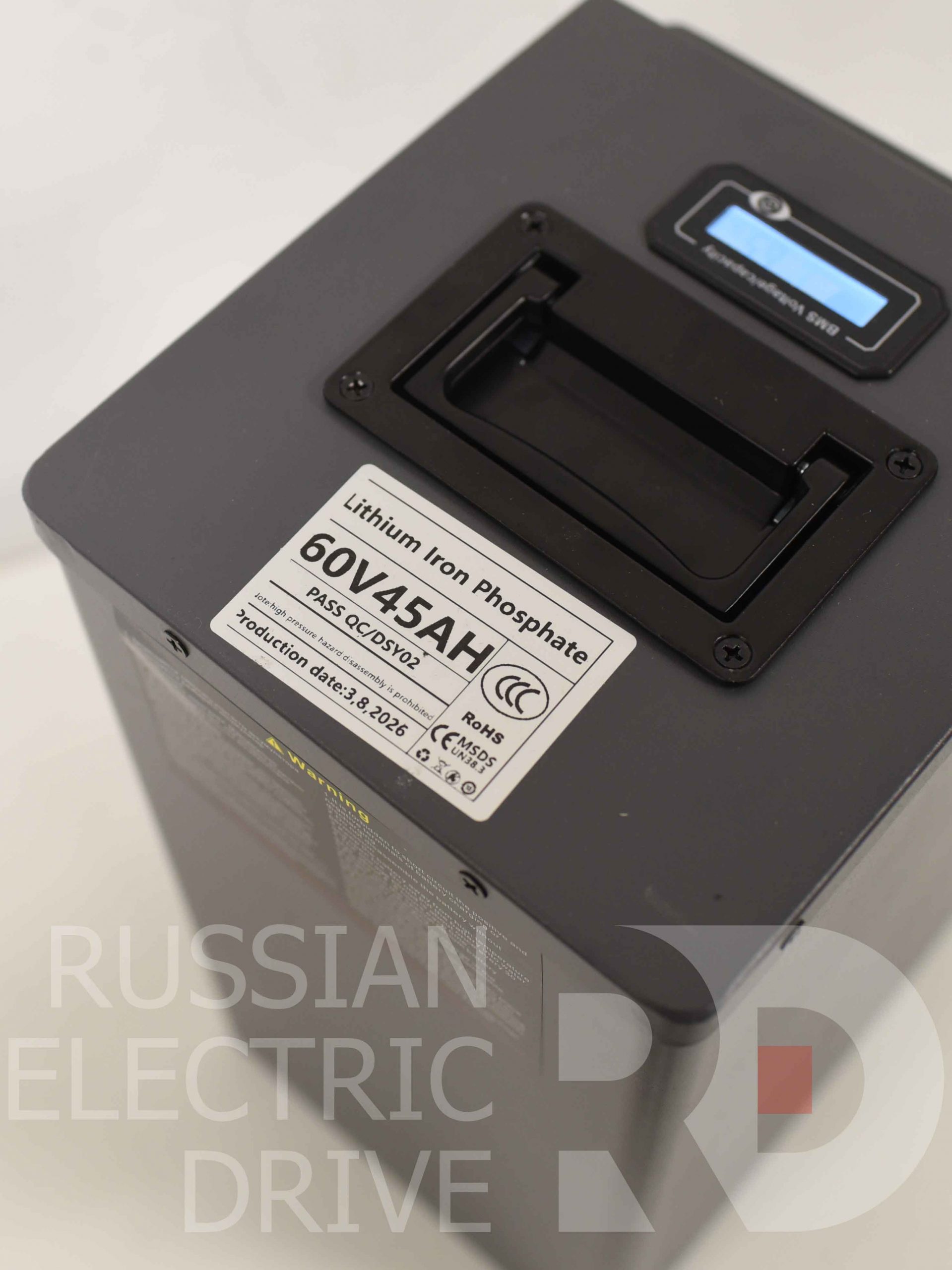 Аккумулятор LiFePo4 60v 45ah (напряжение з/у 69.35v) для Minako U2 PRO (Минако Ю2 Про) Аккумулятор LiFePo4 60v 45ah (напряжение з/у 69.35v) для Minako U2 PRO (Минако Ю2 Про)
