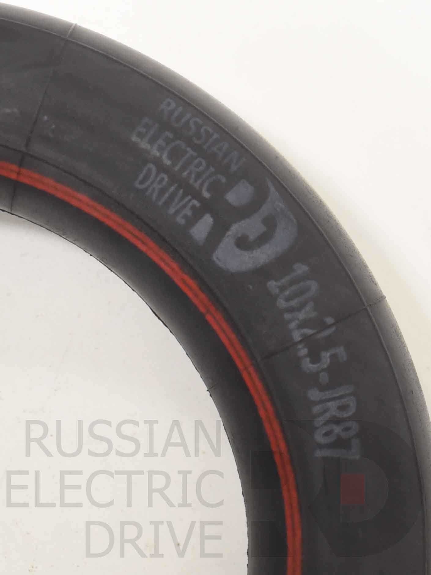 Камера 10x2.5 ниппель 90 градусов RED. Камера 10x2.5 ниппель 90 градусов RED.
